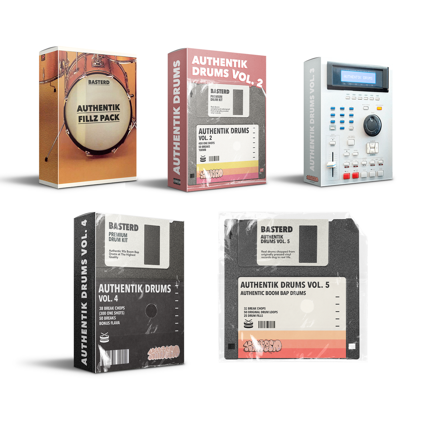 The Authentik Drums Bundle