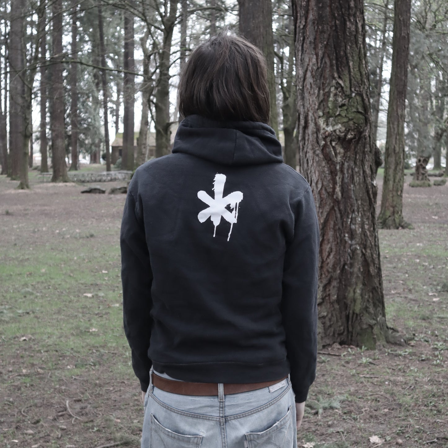 Vintage Basterd Logo Black Hoodie