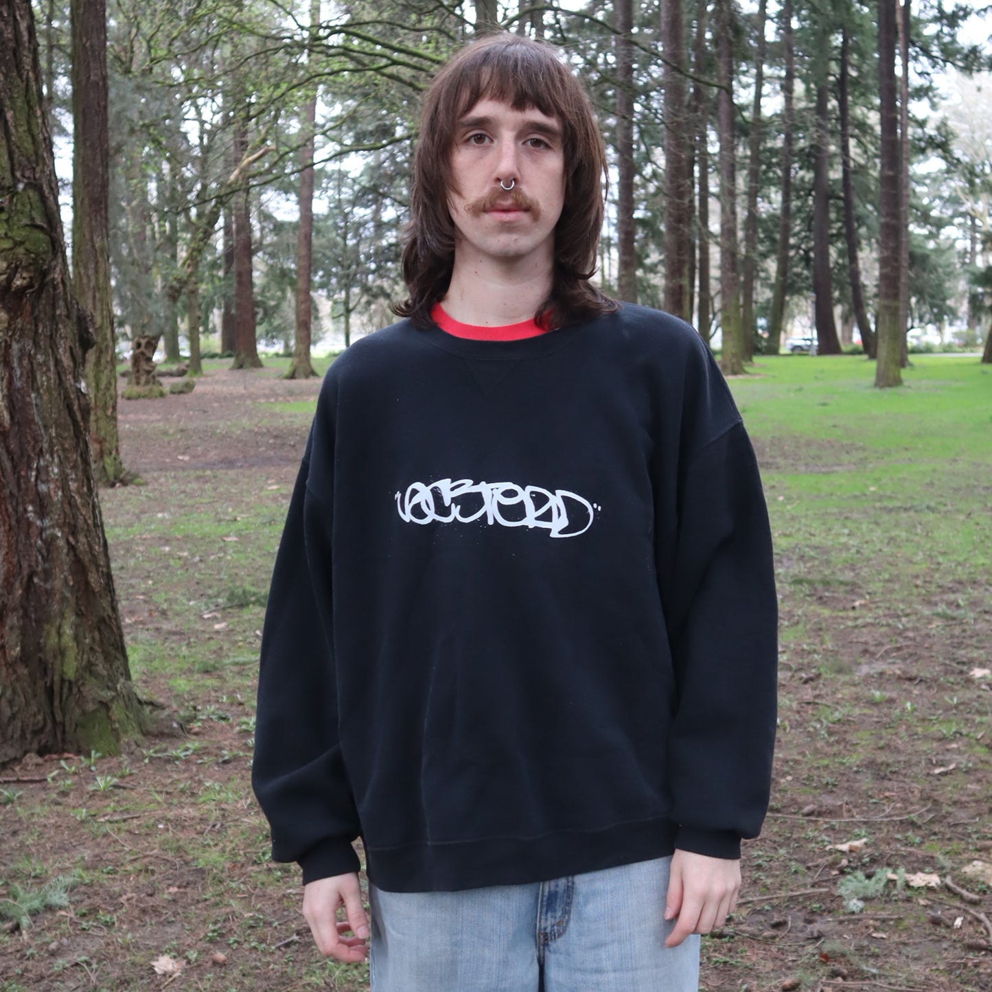 Vintage Black Basterd Russel Crewneck