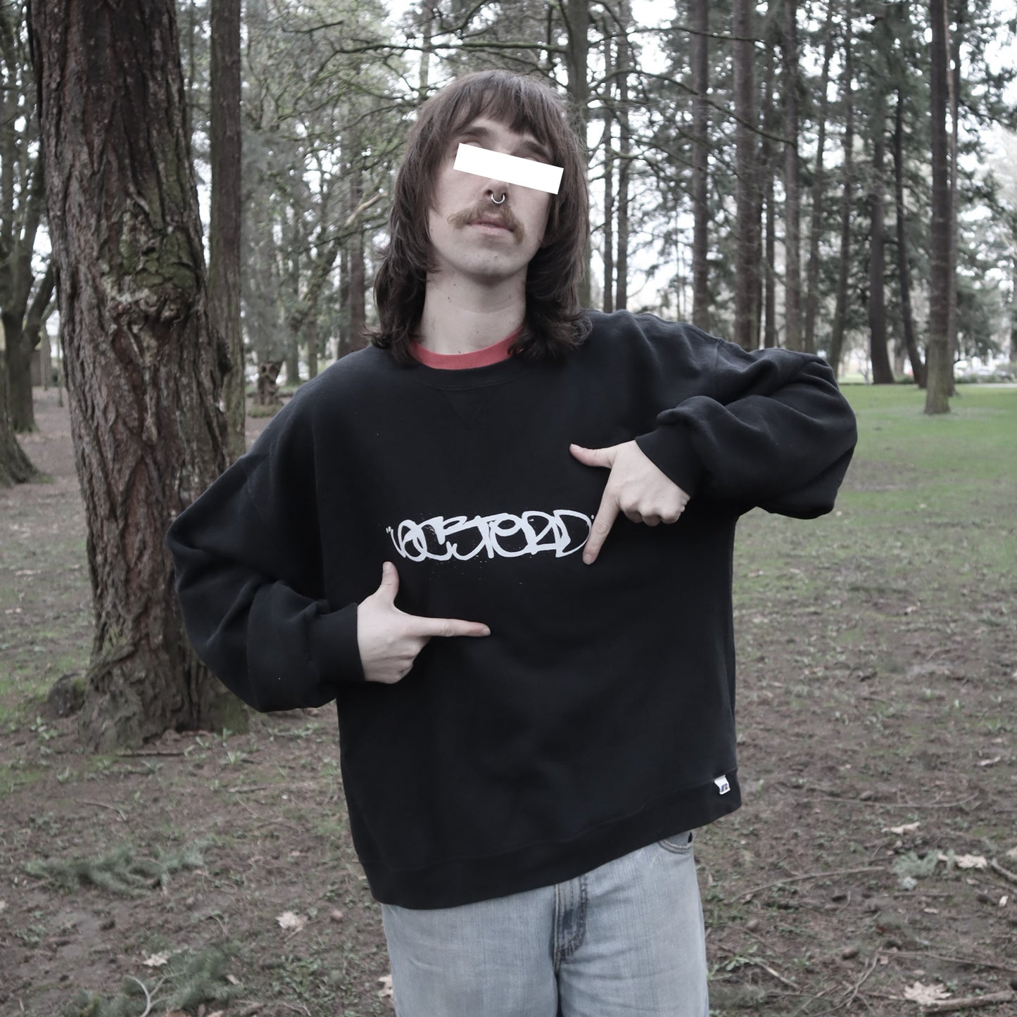 Vintage Black Basterd Russel Crewneck