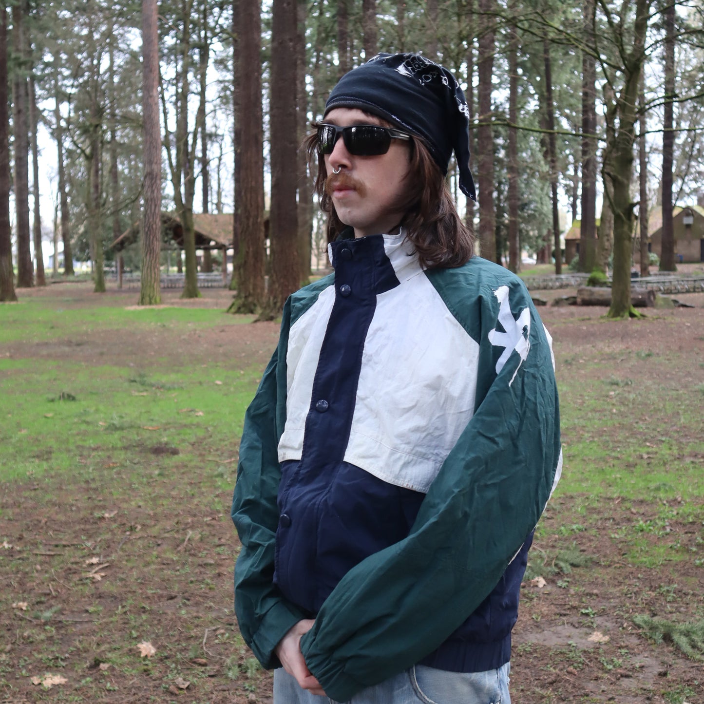 Basterd 90s Colorblock Windbreaker