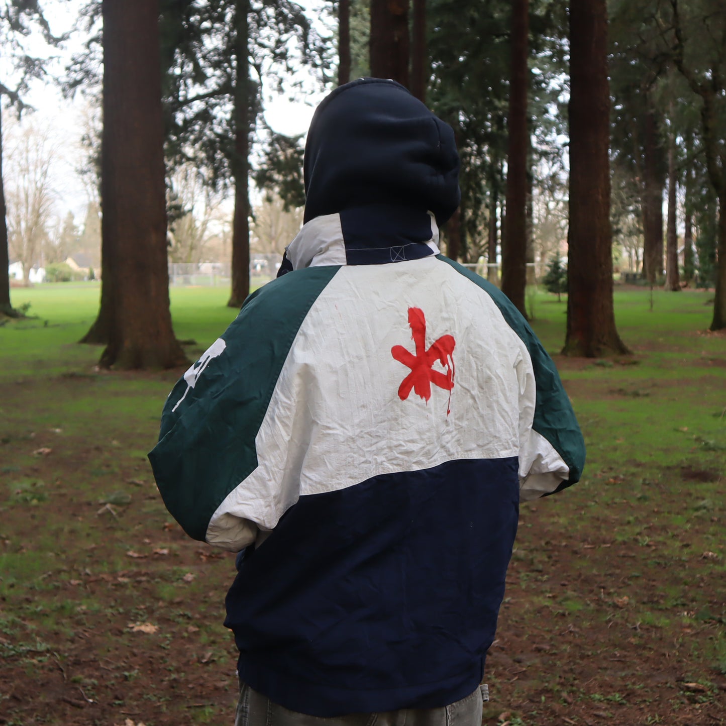Basterd 90s Colorblock Windbreaker