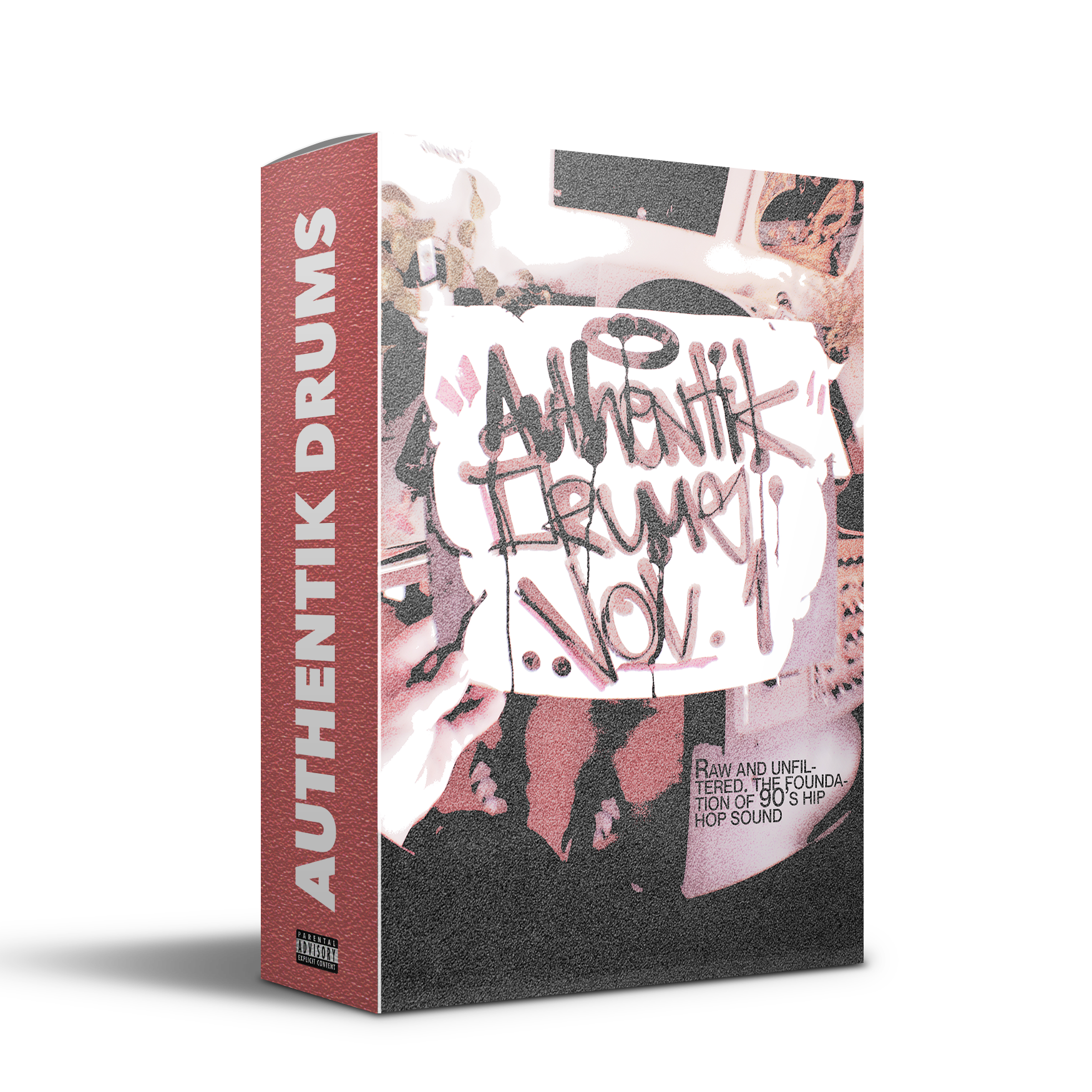 Authentik Drums Vol. 2 - Ultimate 90s Boom Bap Kit | Basterd Records