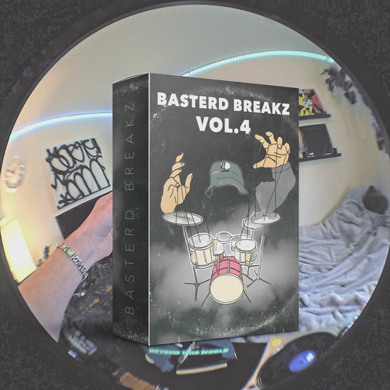 Basterd Breakz Vol. 4 - Authentic Boom Bap Drum Breaks | Basterd Records