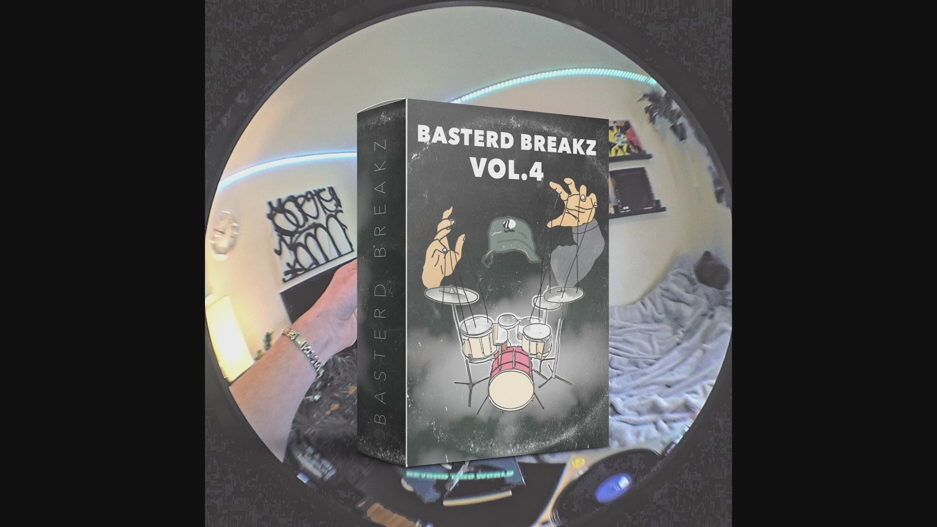 Basterd Breakz Vol. 4 - Authentic Boom Bap Drum Breaks | Basterd Records