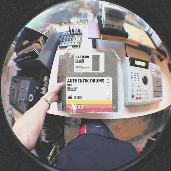 Authentik Drums Vol. 3 - Ultimate 90s Boom Bap Kit | Basterd Records